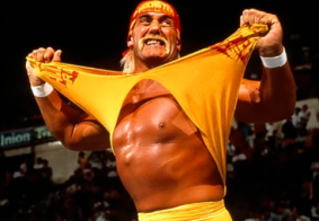 Hulk Hogan memiliki tampilan ikonik. [Instagram]